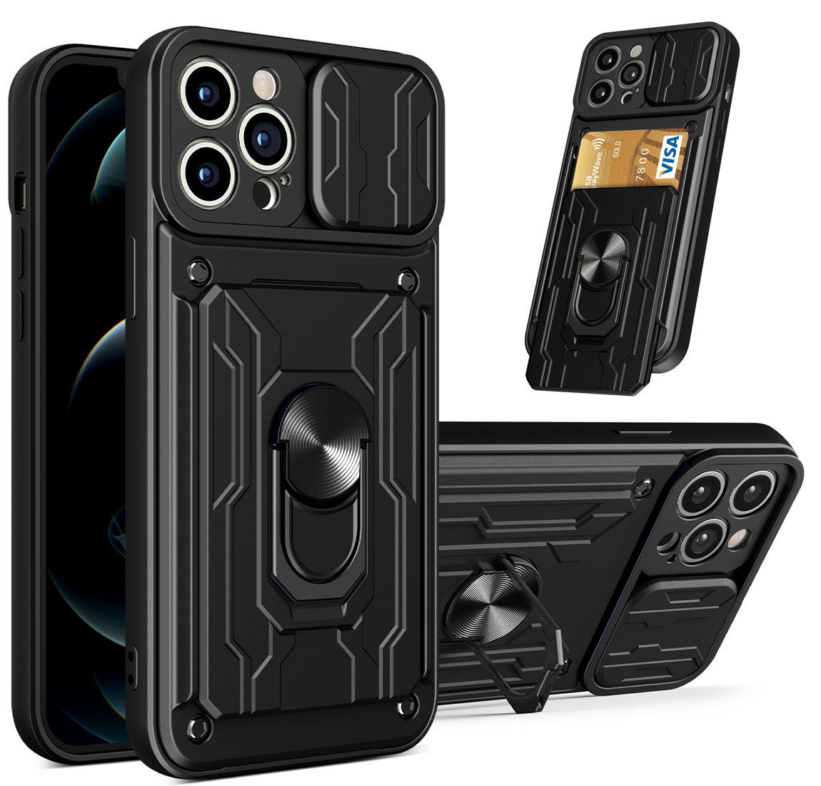 

Etui Case Camshield Wallet do, Iphone 13 Pro Max
