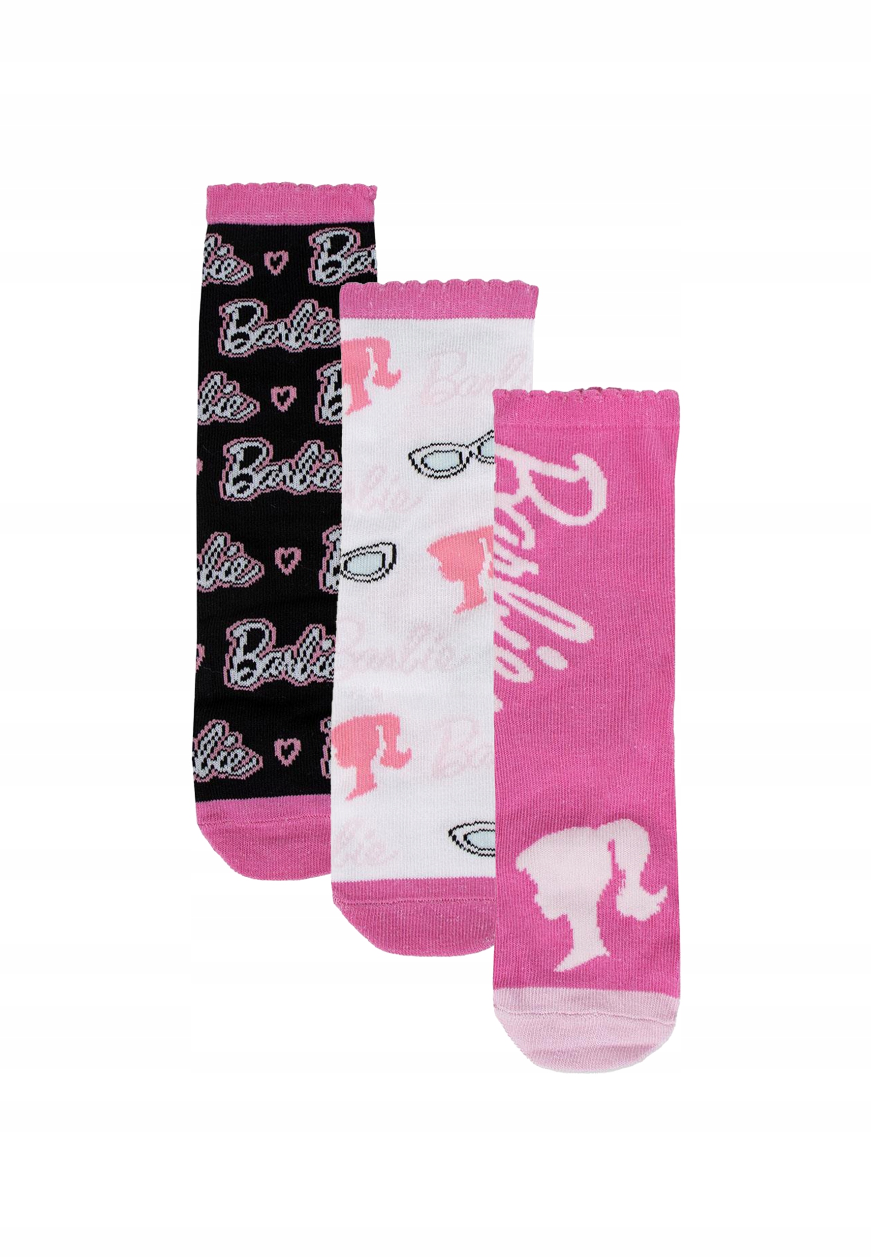 Skarpety Disney Wielokolorowe Barbie R. 31-34