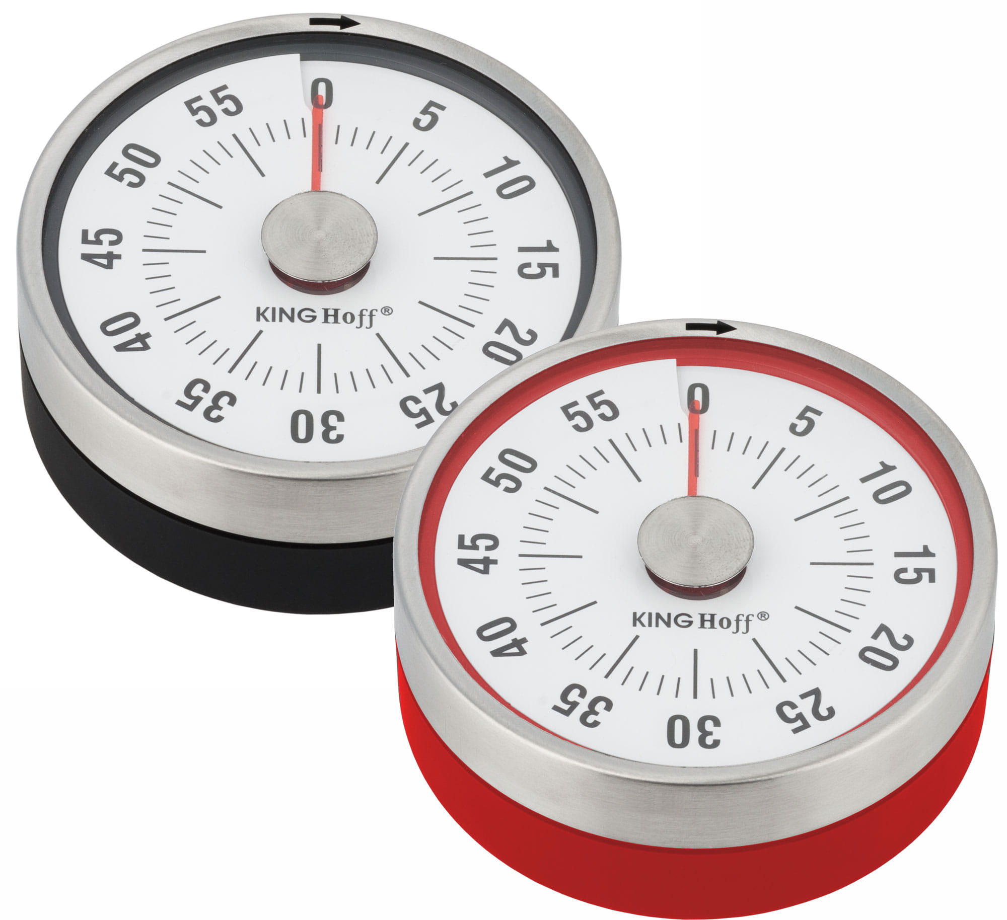 MINUTNIK KUCHENNY NA MAGNES 0-60 MINUT TIMER STOPER CZASOMIERZ KINGHOFF