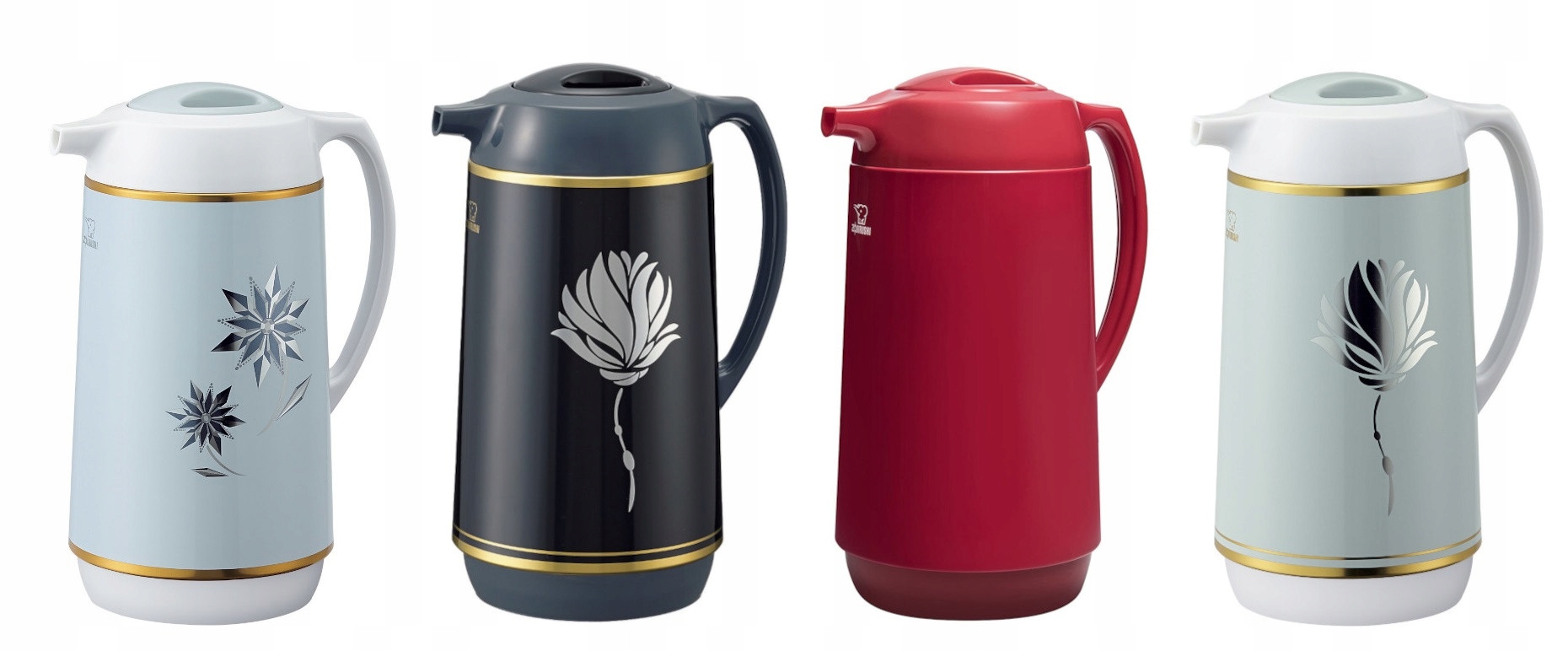 Szklany termos ZOJIRUSHI AHGB-10D-TW 1L brązowy Japoński Kolor brązowy