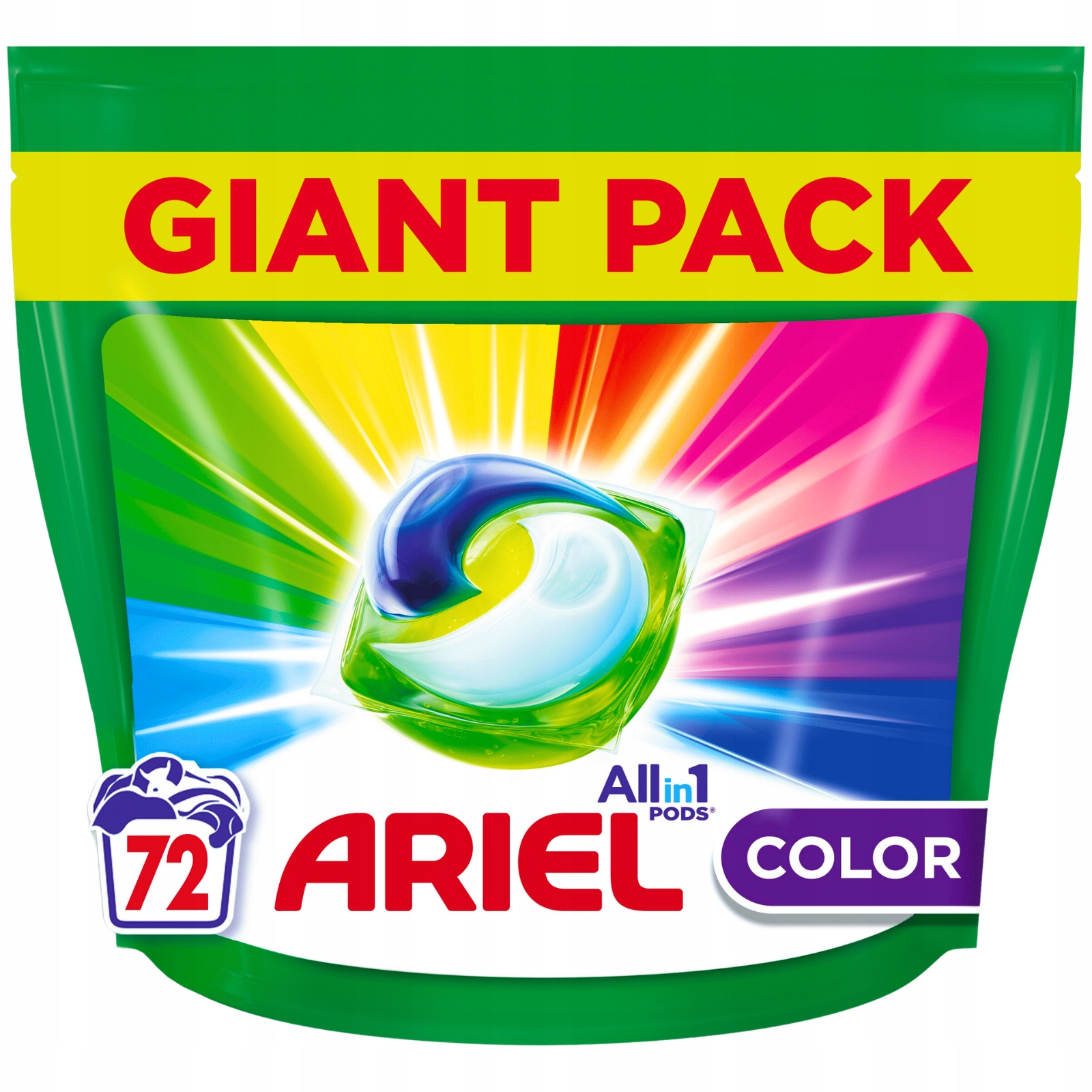 

Ariel All-in-1 Pods Kapsułki Prania Koloru 72szt