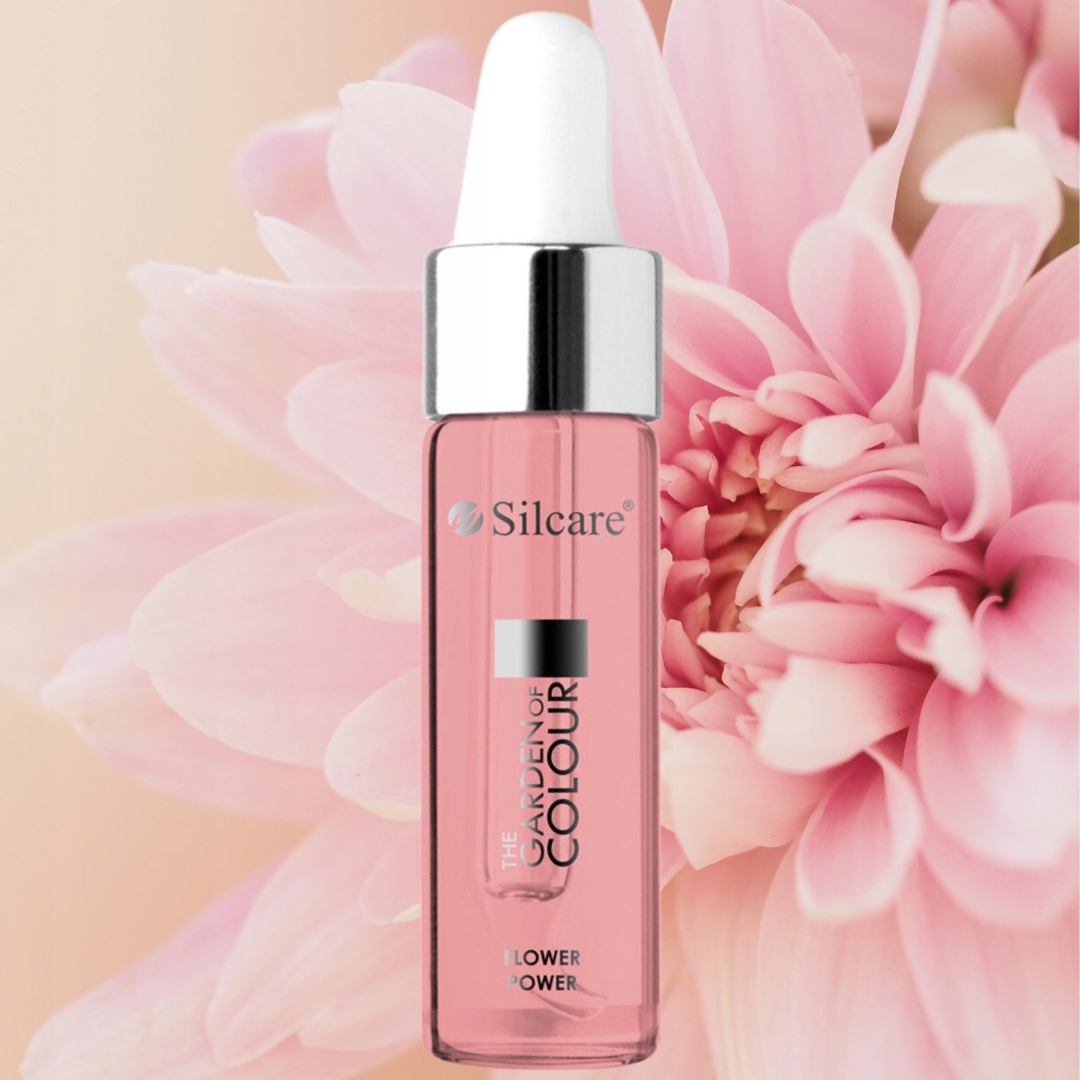 Silcare FLOWER POWER oliwka do skórek i paznokci 15ml kwiatowa Marka Silcare