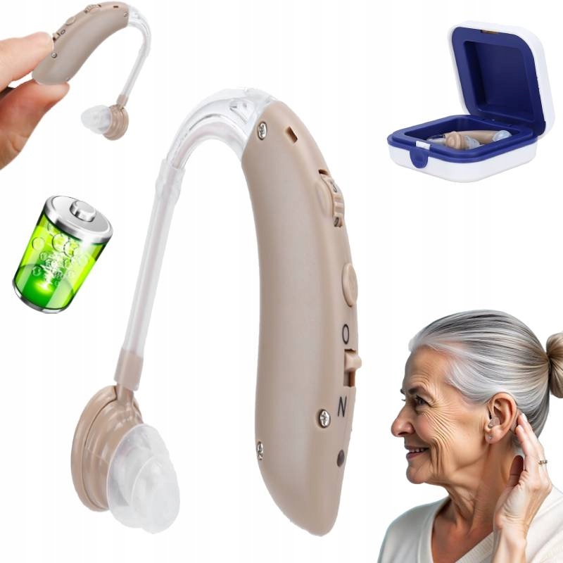 Digitálny nabíjateľný načúvací prístroj Bluetooth