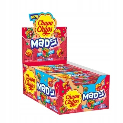 12x 45g Chupa Chups mads fruits żelki Karton
