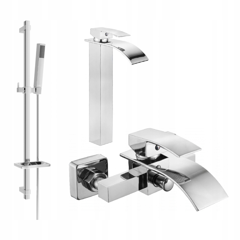 Mexen Aries DQ77 vaňová súprava, chrómová 744813DQ77-00