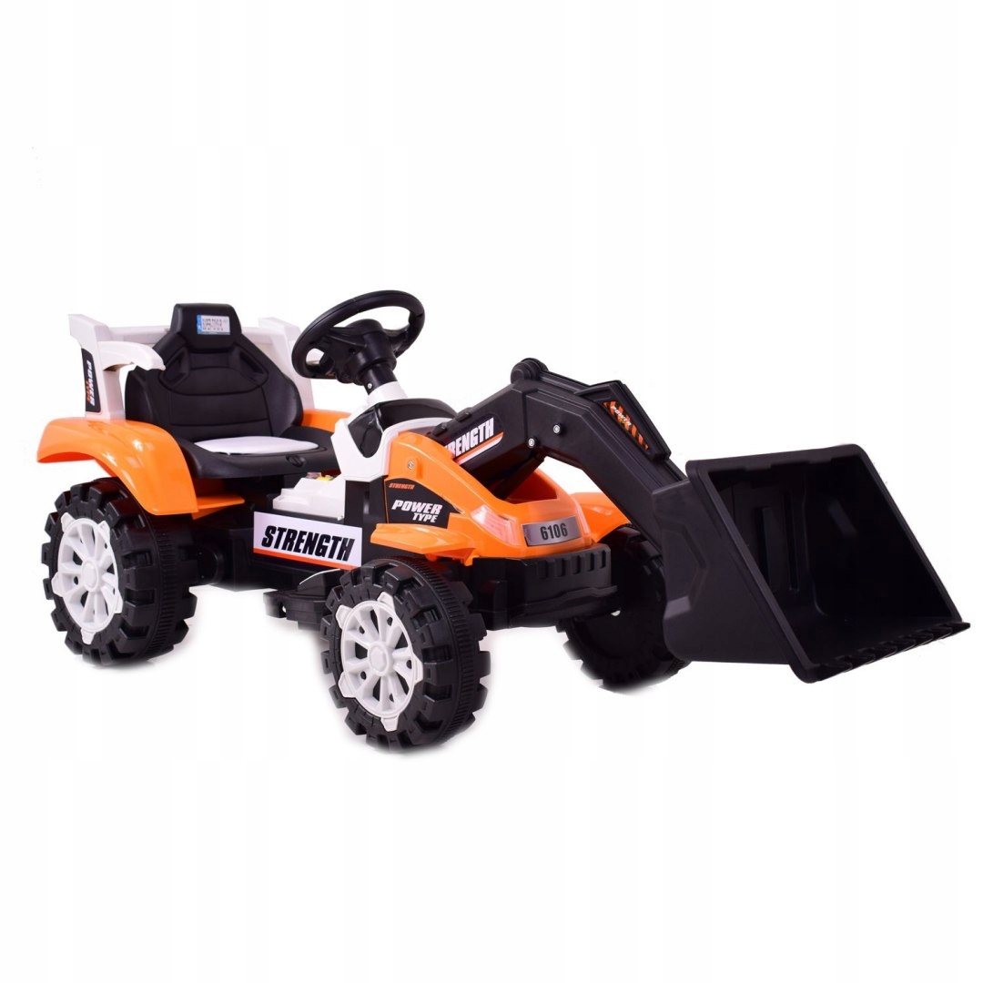 Traktor Na Akumulator Z Ruchomym Ramieniem Spychaczem, Miękkie Siedzenie/