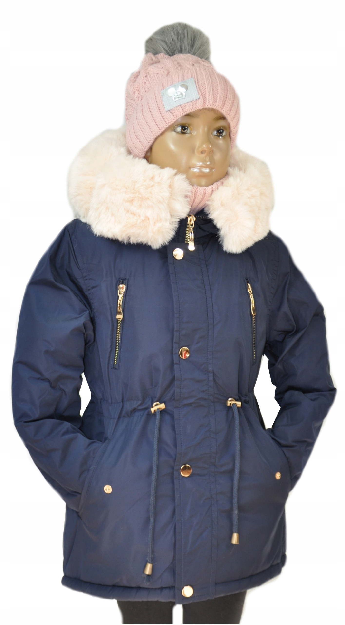 

Kurtka Zimowa Parka dziewczęca r.116 cm