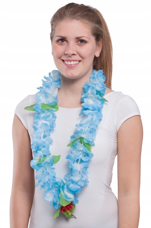 KWIATY HAWAJSKIE HAWAJE NIEBIESKIE CA255