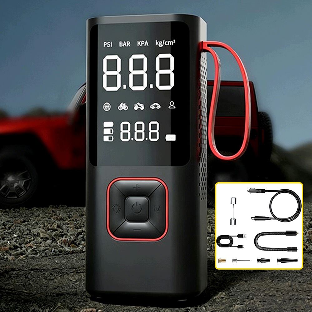 Kompresor Do Auta Elektrická Pumpa Na Kolo A Powerbanka