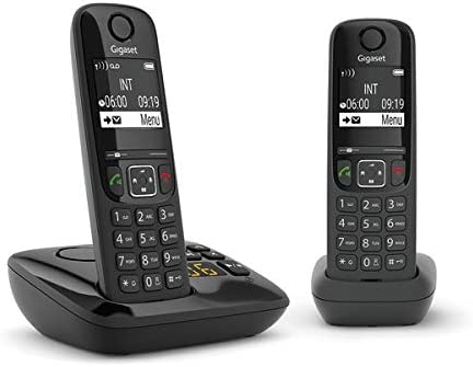 Zestaw 2 x Telefon Bezperzewodowy Gigaset AS690A Duo Do Domu Biura