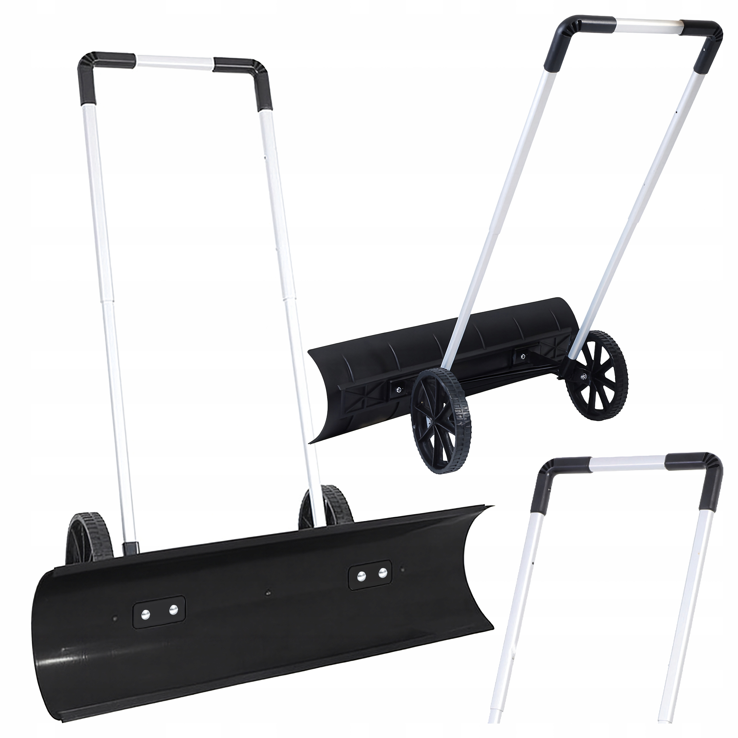 Pluh Lopata na sníh 95 cm Sněhová fréza Shrnovač Sněhová fréza na kolech