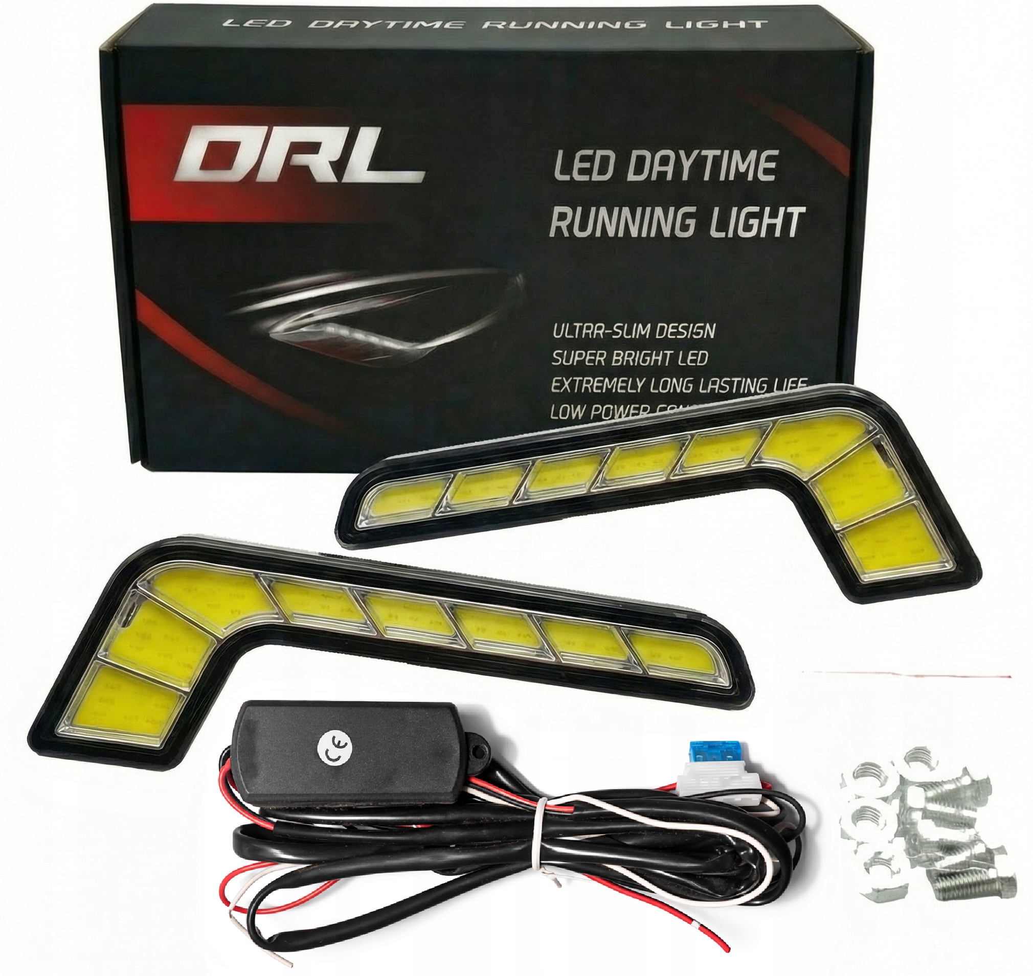 Led světla pro denní svícení Mercedes Cob Automat E4 RL00 Retrify Drl