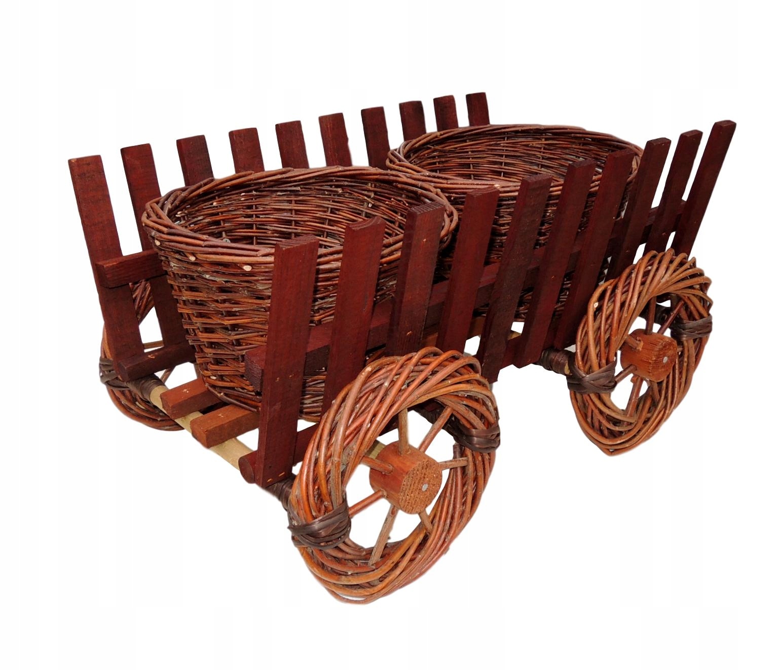 Kwietnik wiklina DONICA OSŁONKA na kwiaty WÓZ XL Kod producenta eMKa