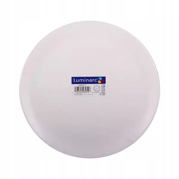 

Talerz deserowy 19 cm diwali biały D7358