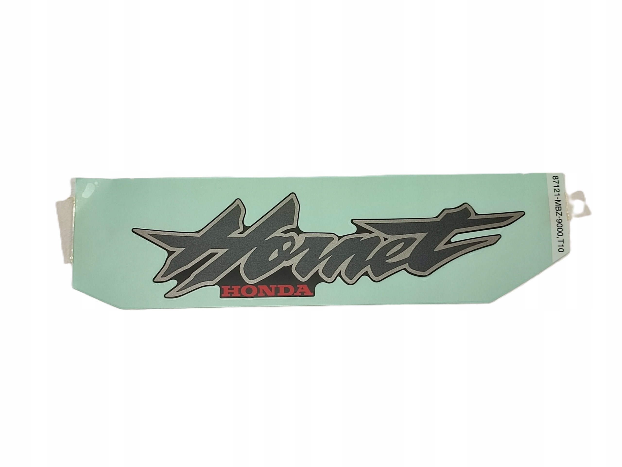 NAKLEJKA "HORNET" NA BAK HONDA CB600F HORNET 2001 ORYG 87121MBZ900ZA