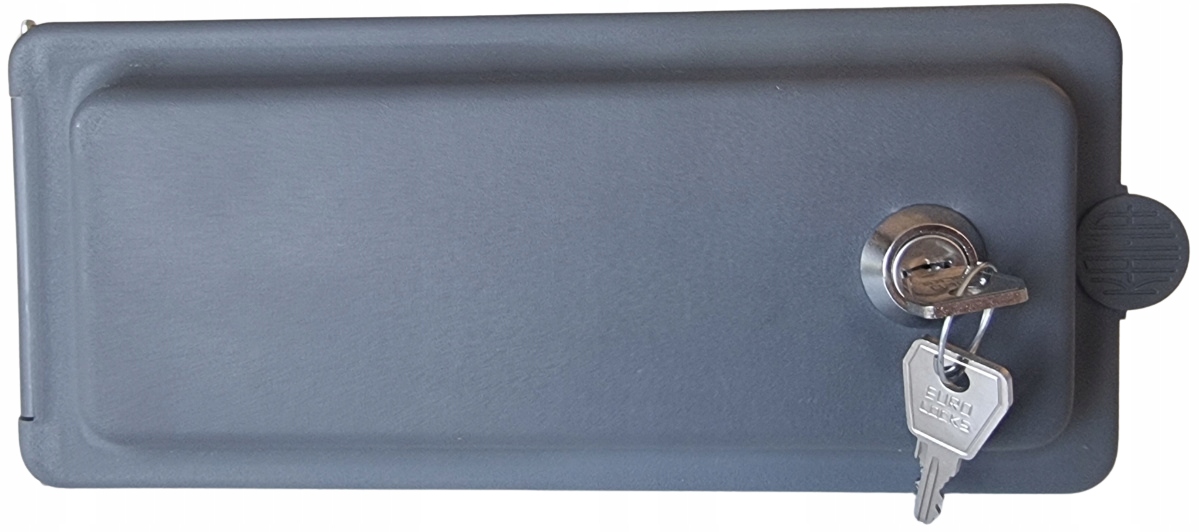 GNIAZDO GAZU PRZYŁĄCZE ZEWNĘTRZNE Z ZAMKIEM REICH 215x95mm SZARE Marka Reich