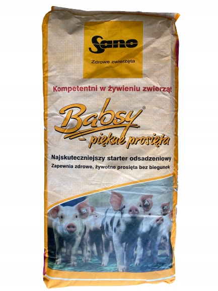 

Sano Babsy 25KG koncentrat pasza dla prosiąt świni