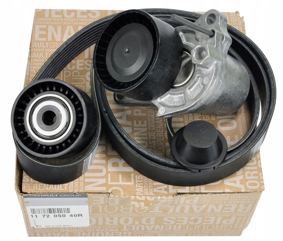 Zestaw Paska MEGANE III IV TALISMAN KADJAR KOLEOS X-TRAIL QASHQAI 1.6 DCI