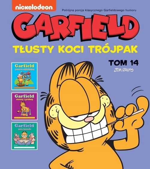 

Garfield. Tłusty koci trójpak. Tom 14