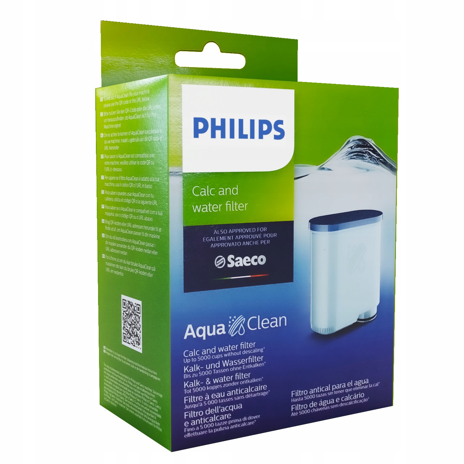 AquaFloow Kit pour les machines à café Philips/Saeco : 3x filtre à