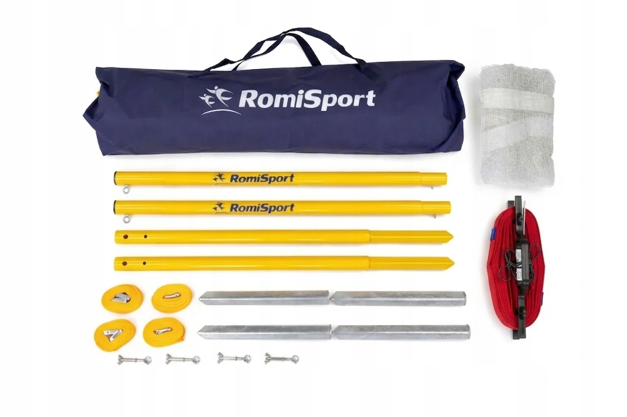 Zestaw do Badmintona Słupki skł. Siatka Linie