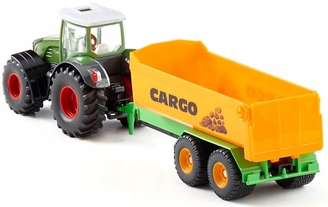 SIKU 1989 Traktor FENDT z przyczepą JOSKIN 1:50 Model Fendt 936