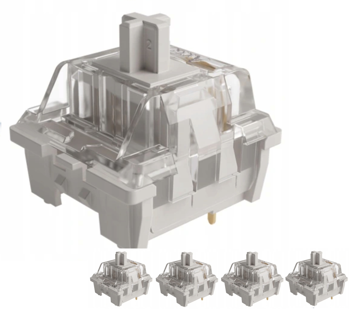 

Akko Vintage White Switch Przełącznik Mechani 5x