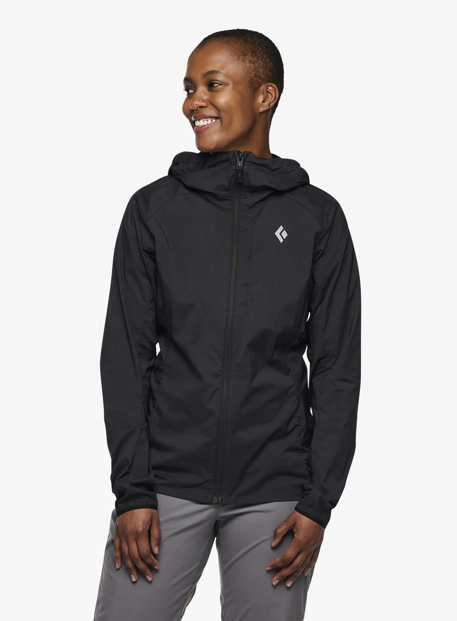 Kurtka softshell damska Black Diamond Alpine Start Hoody black L