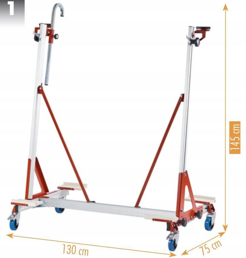 Raimondi Vozík Pro Přepravu A Zpracování Velkých Desek