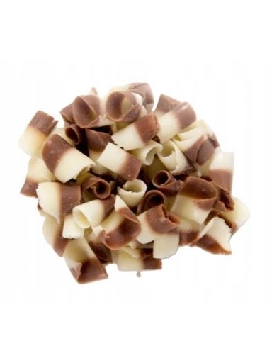 Levně 5 x úspěšné pečivo Posypka Čokoládové Hobliny Dvoubarevné Duo 100 g