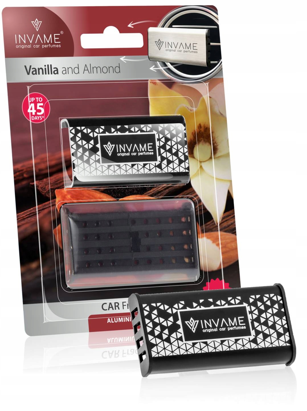 INVAME Wanilia i Migdał ZAPACH SAMOCHODOWY PERFUM