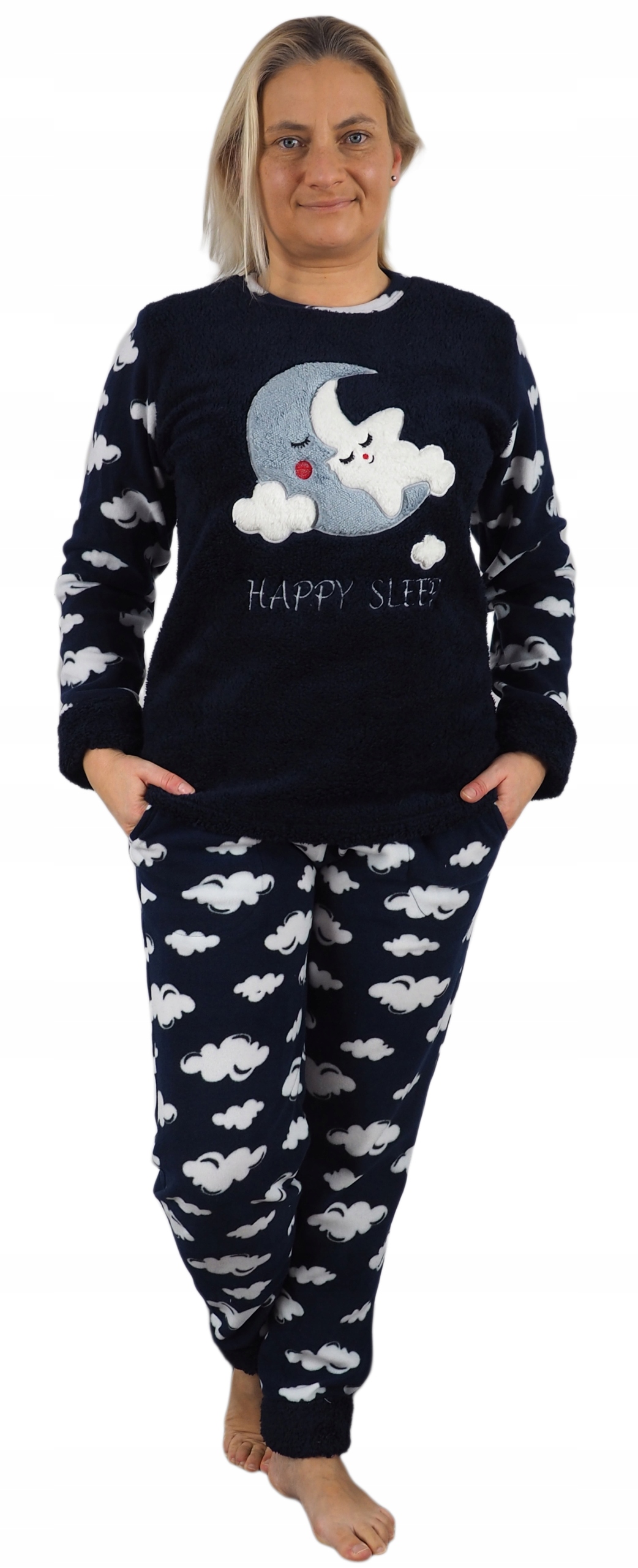 PIŻAMA DAMSKA 3XL (46) CIEPŁA fajna SOFT + polar Marka Inna marka