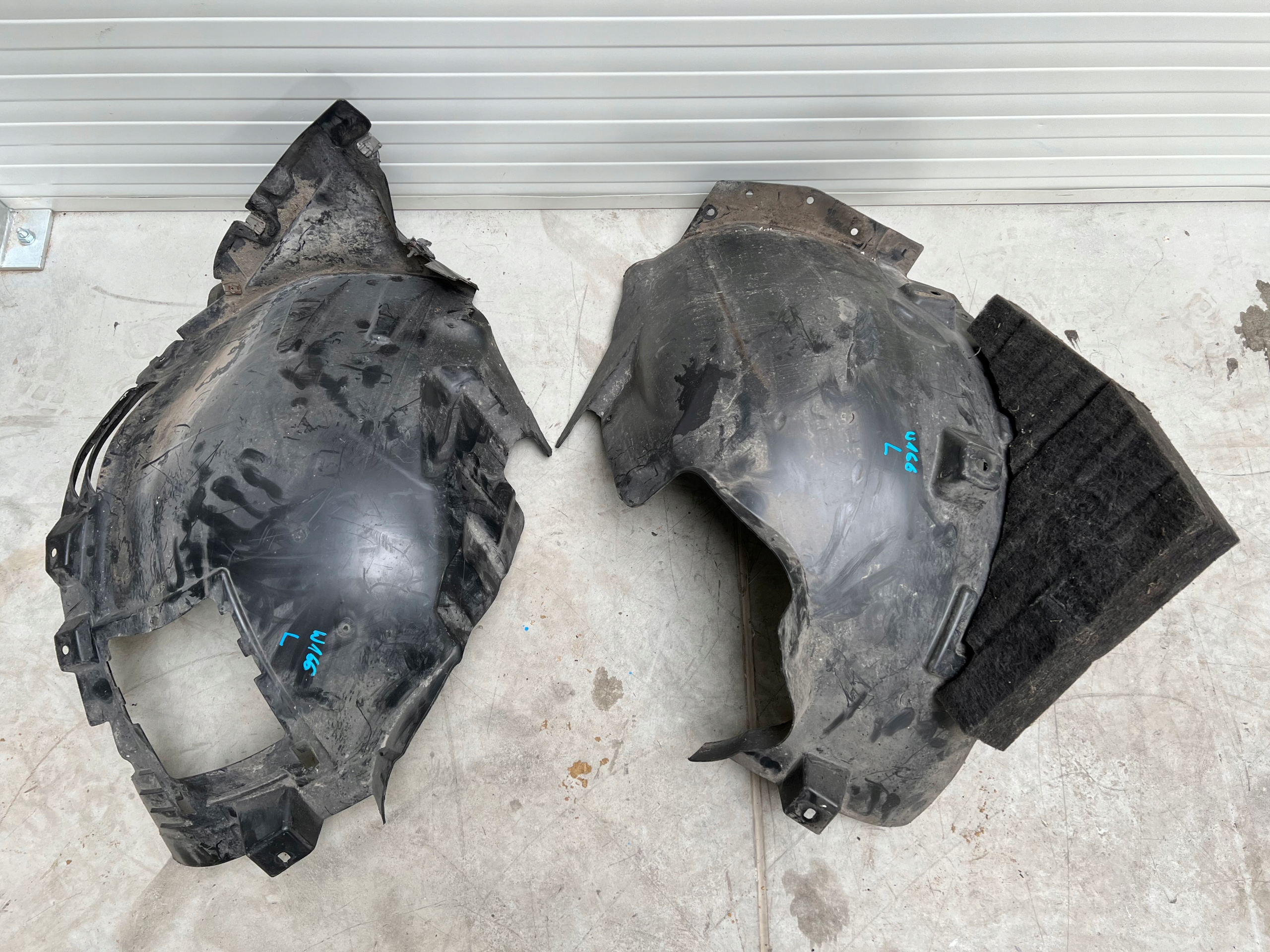 Nadkole lewe przednie Mercedes ML W166