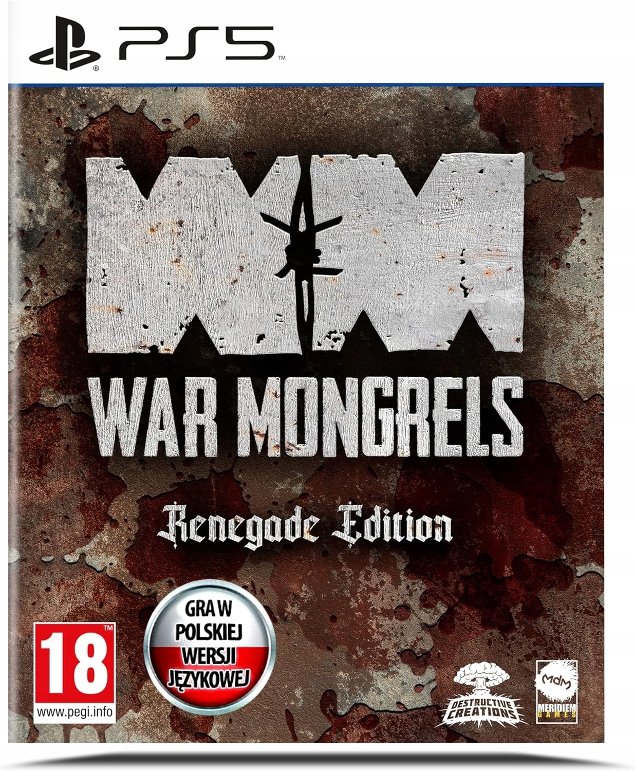 War Mongrels: Renegade Edition (PlayStation 5) - NOWA GRA - Płyta PS5