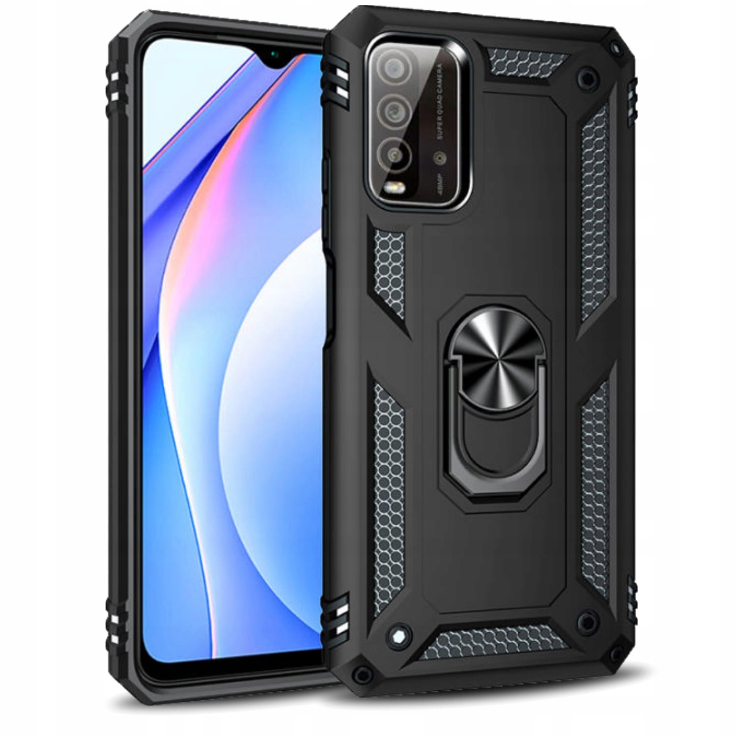

Case Obudowa Ring Etui Pancerne do Xiaomi Redmi 9T