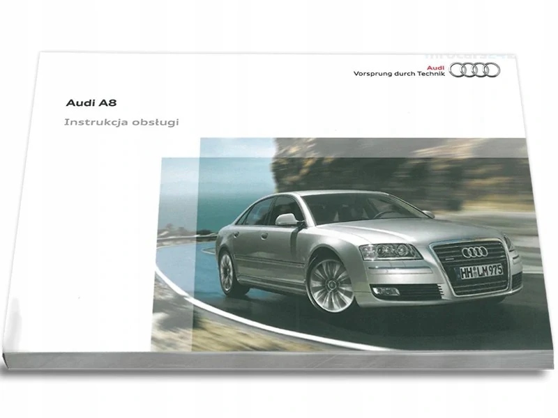 Audi A8 D3 2006 - 2009 Instrukcja Obsługi