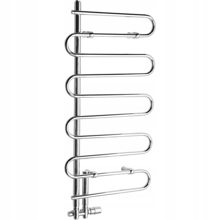 Sapho Carisma kúpeľňový radiátor 500x1000 mm 210 W chróm 1801-14