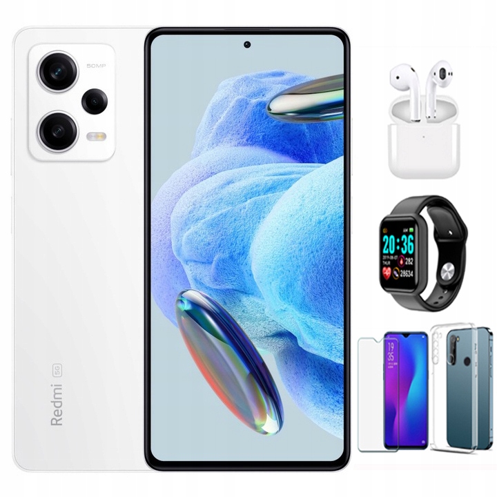 Smartfon Xiaomi Redmi Note 12 Pro 5G 6 GB / 128 GB 5G biały
