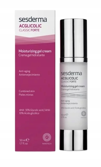 Sesderma Acglicolic Classic Strong Moisturizing Nawilżający Żel Krem 50 ml