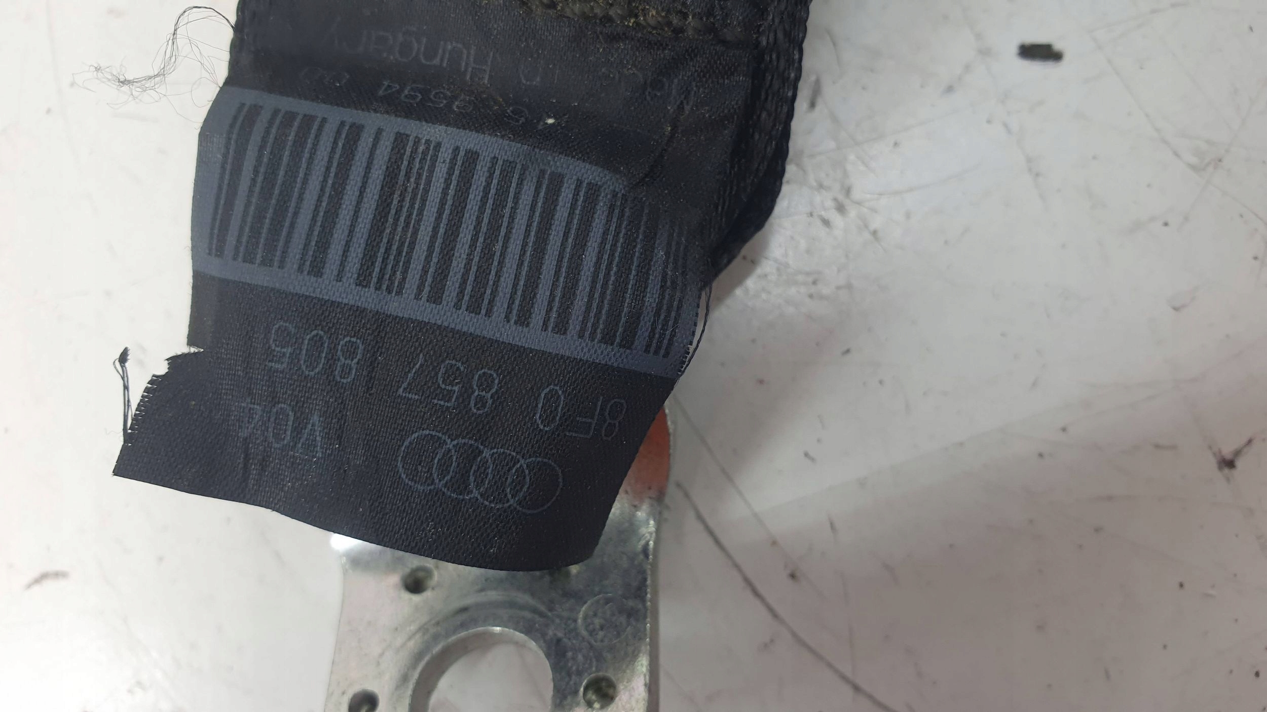Audi A5 8T 8F Coupe 08-16 links Gurten Sicherheits SITZ hinten