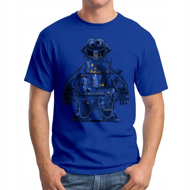 

Koszulka T-Shirt Cookie Monster Potwór Prezent M