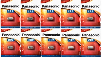 Panasonic lithiová baterie Photo CR2 10 ks – sada