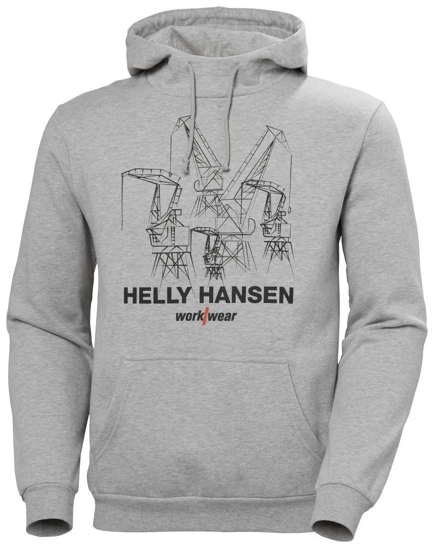Bluza męska z kapturem Helly Hansen Manchester Graphic Cotton Pullo L P773