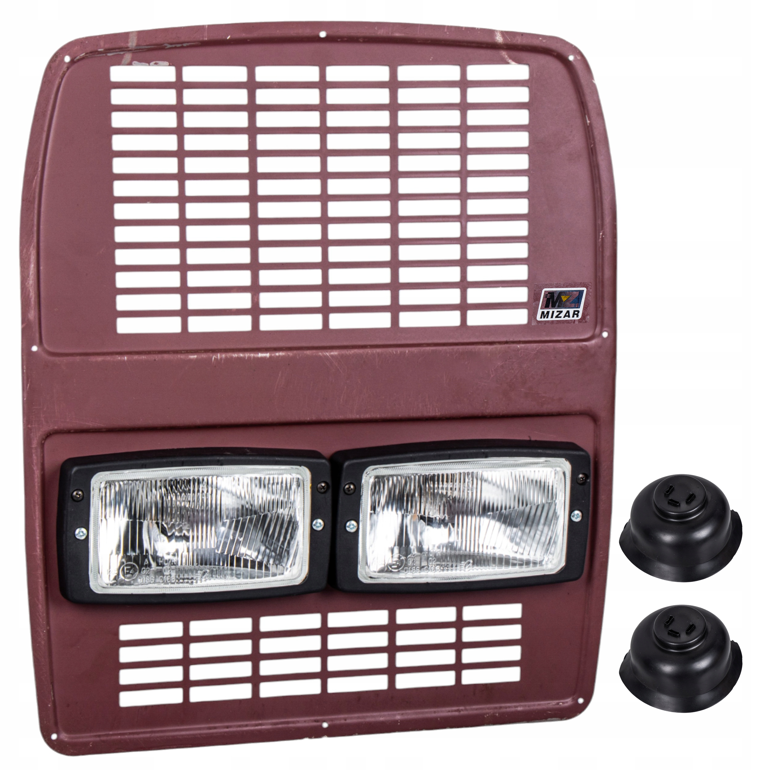 URSUS CIAPEK C-330 SIATKA MASKI LAMPY WYŻEJ 4236213 + ŻAROWKI H4 GOTOWE