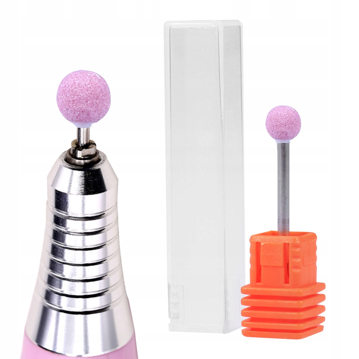 FREZ DO PAZNOKCI NARZĘDZIE DO SKÓREK GŁÓWKA SZLIFUJĄCA OKRĄGŁA Marka bez marki