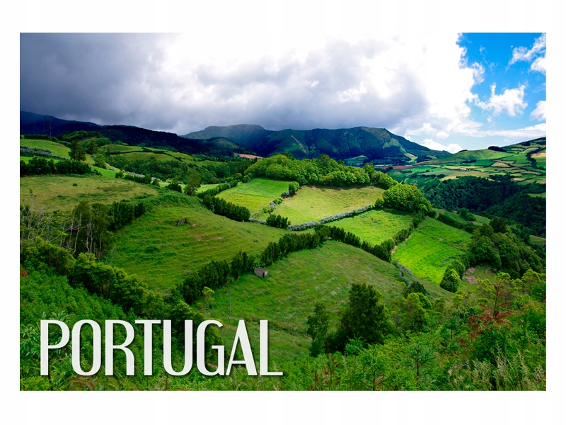 

Portugalia Azory Krajobraz Magnes na lodówkę