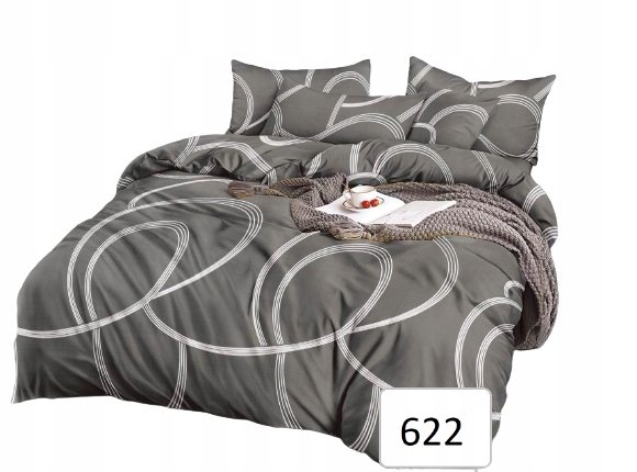

Pościel 3D 200x220 cm 3cz Bawełna 100% Zygzak