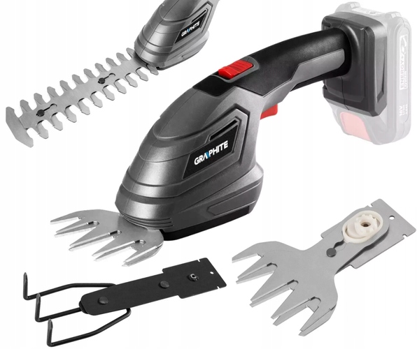 

Graphite Nożyce Trymer Do Trawy Krzewów 3w1 18V