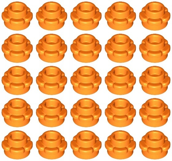 

Lego 24866 Kwiatek pomarańczowy Nowy (2g) 25 szt