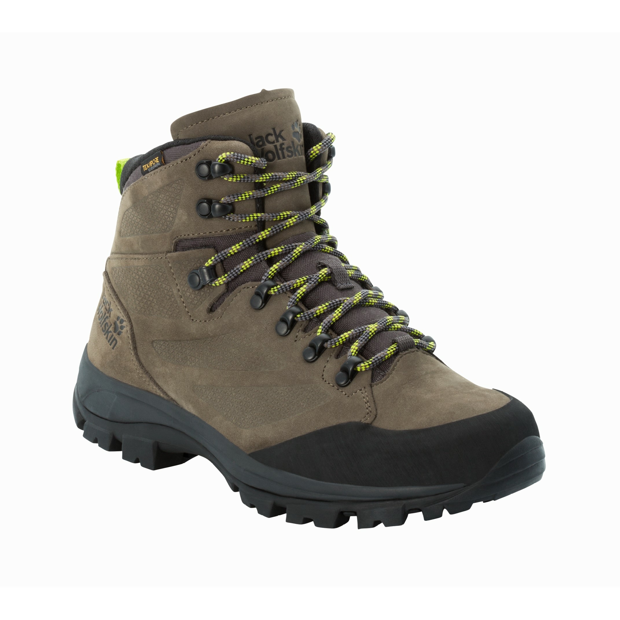 Buty męskie Jack Wolfskin Rebellion Texapore MID M khaki phantom 41